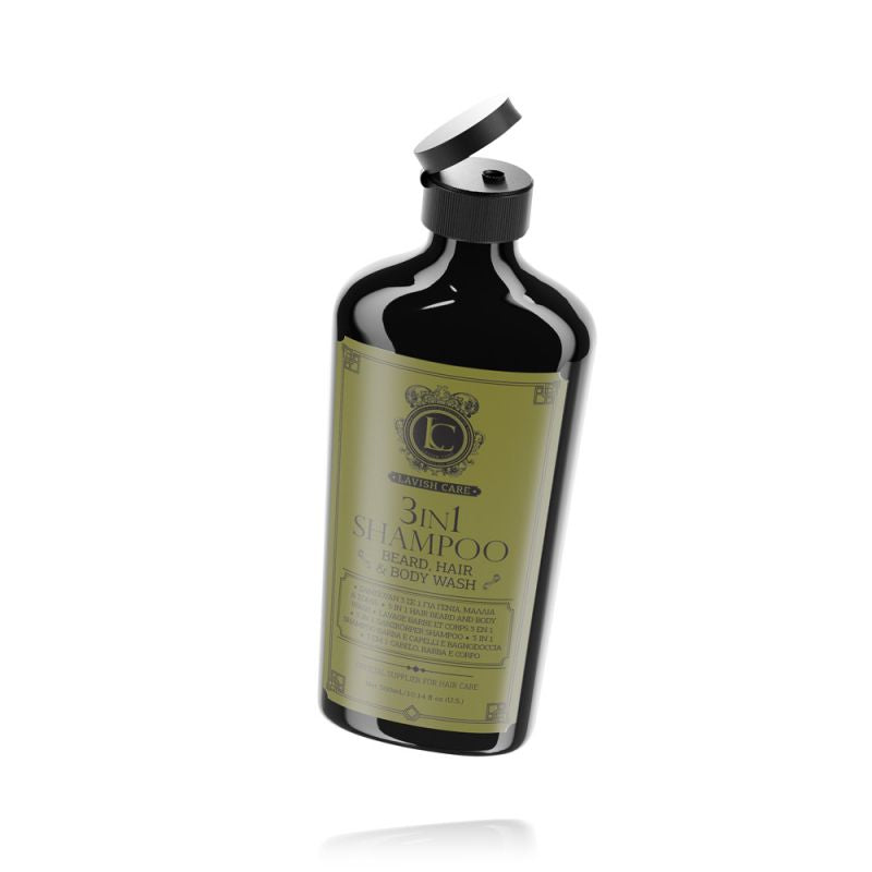 3in1 Shampoo για μαλλιά, γενειάδα και σώμα - 300ml