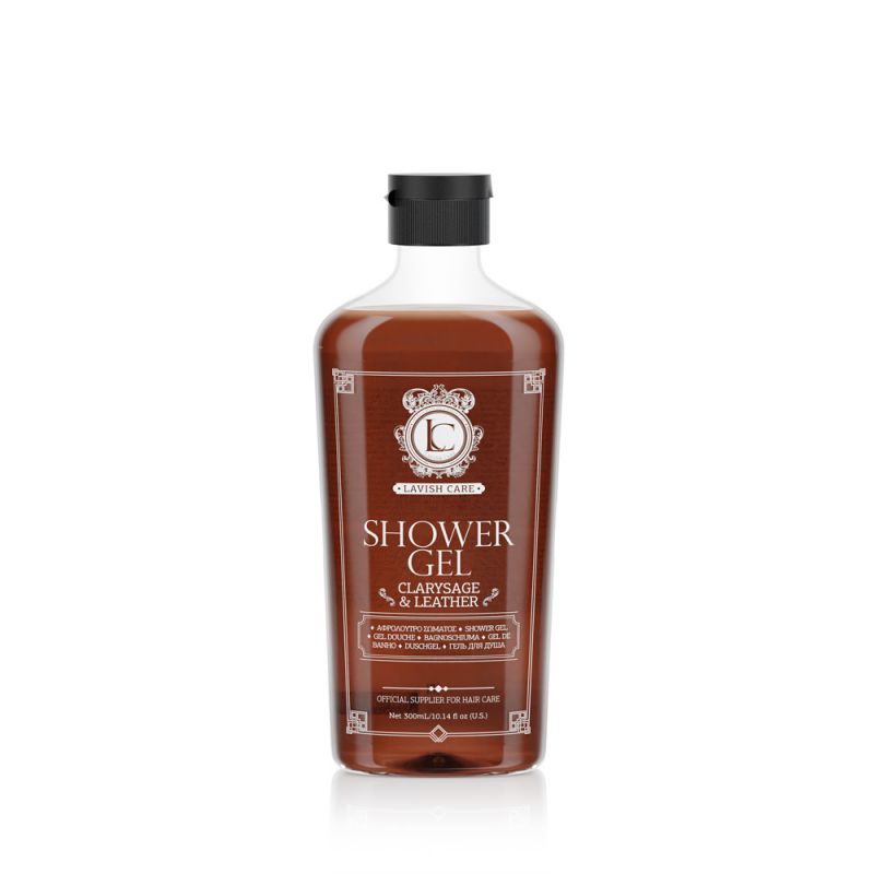 Shower Gel - Clarysage and Leather - 300ml