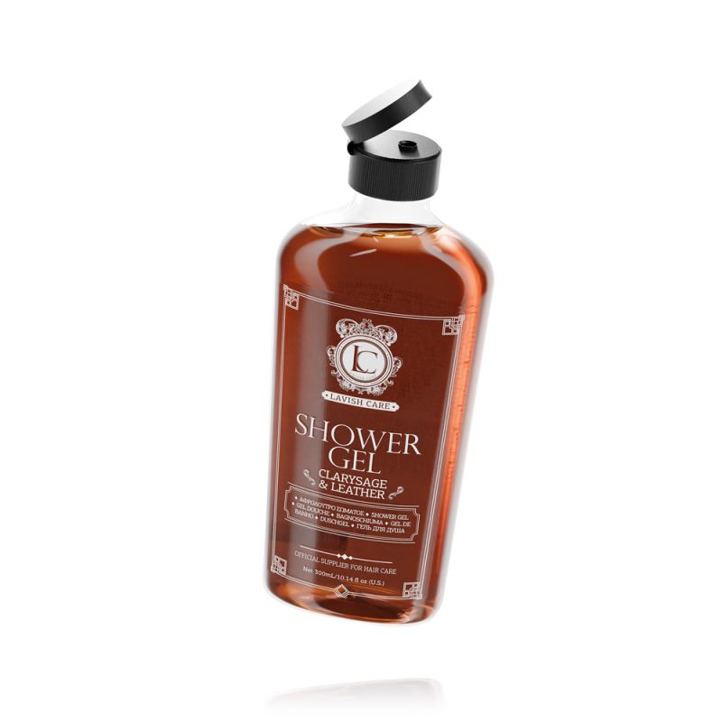 Shower Gel - Clarysage and Leather - 300ml