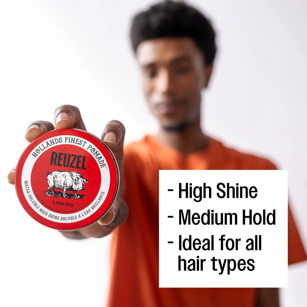 High Sheen Red Pomade 113gr
