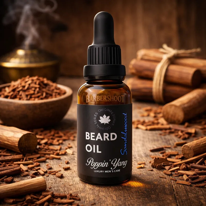 Poppin’ Yang Beard Oil Sandalwood 30ml