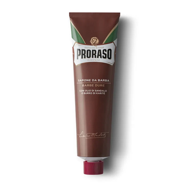 Proraso Red Shaving Cream In a Tube Sandalwood 150ml