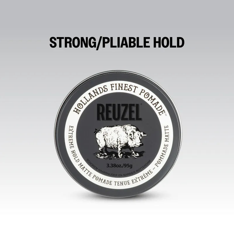 Reuzel Grey Extreme Hold Matte Pomade 95g Benefits